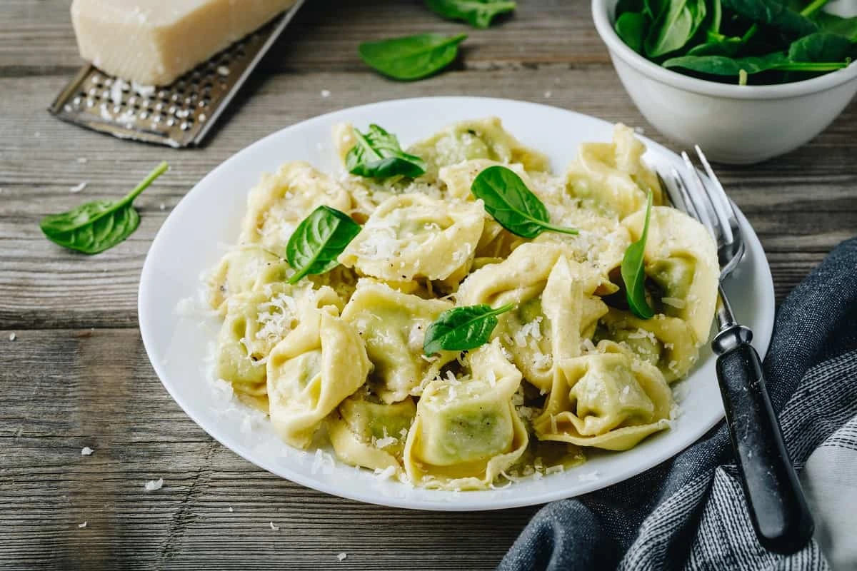 Ravioli de Ricotta y Espinaca